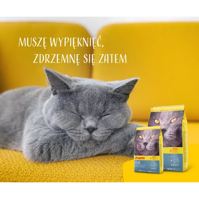 Dry food Josera LÉGER cats 10 kg Adult Poultry
