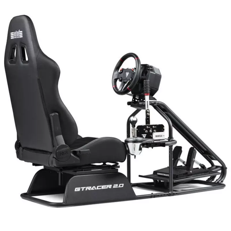 Racing simulator cockpit Next Level Racing GTRacer 2.0 Black adjustable seat frame