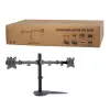 Monitor mount LOGILINK BP0099 for 2 displays, up to 81.3 cm (32 inch), VESA 75x75–100x100, max 8 kg, black