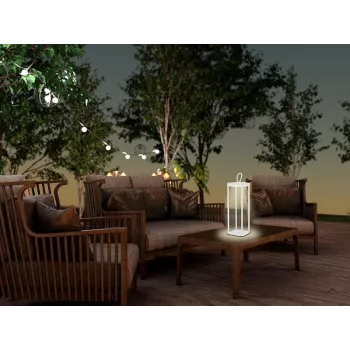 Rechargeable Lantern Beper P207ILI101 — Portable White LED Lantern, Battery-Powered