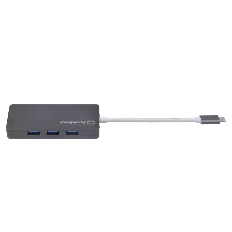 SilverStone SST-EP14C - USB 3.1 Type-C Gen1 auf HDMI, 3x USB 3.1 Gen 1 Type-A, 1x USB 3.1 Gen 1 Type-C (PD 2.0 charging) (SST-EP14C)