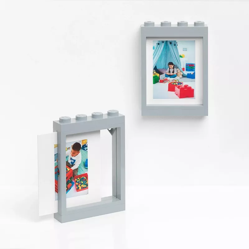 Photo frame Room Copenhagen LEGO picture frame Stone grey light grey