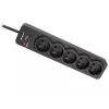 Tracer PowerGuard PRO Black 5 AC outlets 1.6 m 3680 W