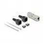 DeLOCK RJ45 Coupler LSA to LSA Cat.6A toolfree Black