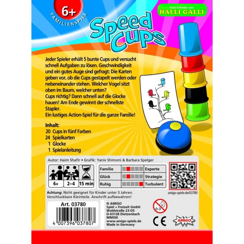 Amigo 03780 board game card game Accumulate