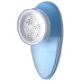Fabric shaver BLAUPUNKT RLR301 — battery USB rechargeable, blue/white, for lint and pilling removal