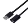 USB extension cable Unitek Y‑C418GBK 5 m USB A to USB A USB 2.0, black