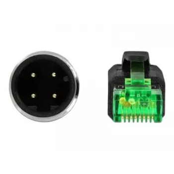 Network Cable DeLOCK 85438 RJ45 Ethernet Cat6 2m Black
