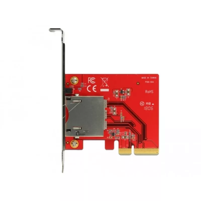 DeLOCK PCI Express > 1x external CFexpress slot - Card Reader (CF) - PCI Express x4 3.0 (91748)