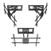 Maclean MC-789 TV Wall Mount, 32-85 inch, 60 kg, max VESA 600x400, Black