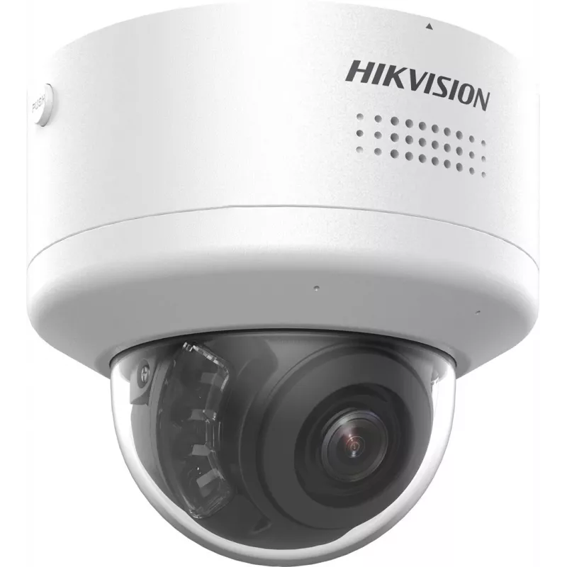 Dome IP security camera Hikvision DS-2CD2787G2H-LIPTRZS2U/SL — 8MP 3840×2160, 2.8–12 mm motorized lens, indoor/outdoor, ceiling/wall mount, white