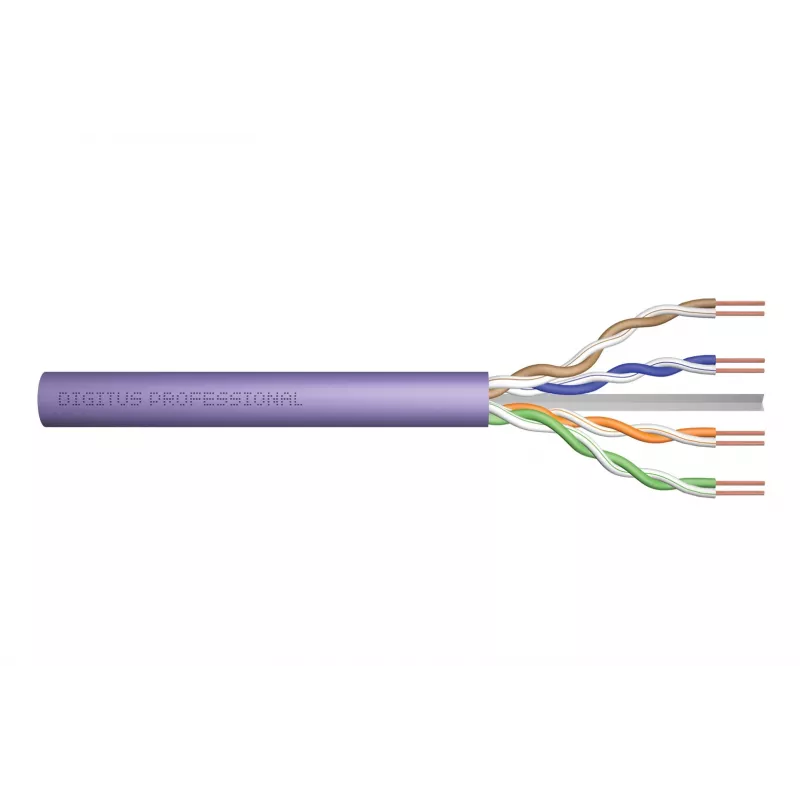Network Cable Digitus Cat.6 U/UTP 305m Violet