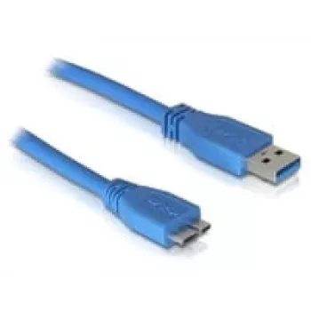 DeLOCK Micro USB 3.0 Cable 1M, USB A, 5 Gbit/s, Blue
