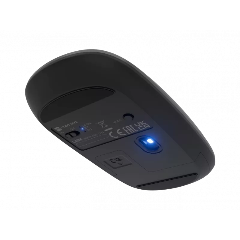 Natec Mouse | Lark | Wireless | 2.4 GHz, Bluetooth | Anthracite