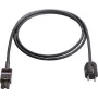 Power supply cable AS Schwabe 70874, 2.00 m, black, mains lead