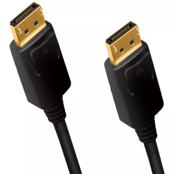 LogiLink CD0103 DisplayPort Cable DP/M to DP/M, 4K/60Hz, CCS, black, 5m (CD0103)