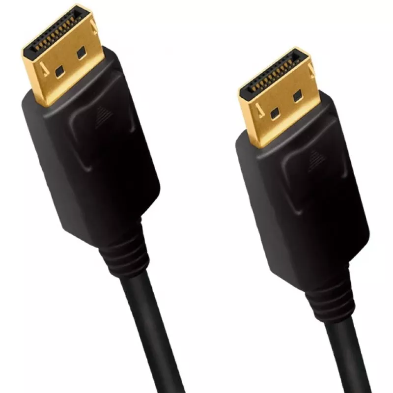 LogiLink CD0103 DisplayPort Cable DP/M to DP/M, 4K/60Hz, CCS, black, 5m (CD0103)