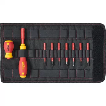 Screwdriver set Wiha slimVario starter set 41232 (MPN 2831T901) — insulated bits and ergonomic handle
