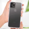 Protective phone case Devia Soft Elegant anti-shock for iPhone 11 Pro Max, white, soft-touch, shock-absorbing