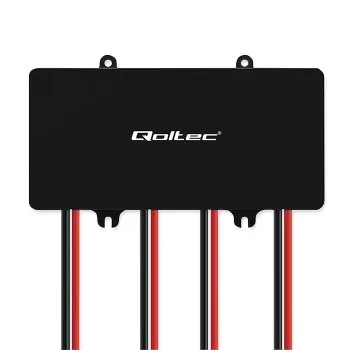 Voltage balancer QOLTEC 51098 for 48V systems — 4×12V battery equalizer