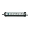 Power Extension Brennenstuhl 1951560100 3m 6 AC Outlets Black Grey