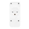 Power splitter MACLEAN MCE248 F/W — 3 AC sockets (1×16A, 2×6A) + 4×USB (2×A, 2×C PD 20W), EU plug, white