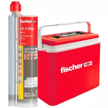 Fischer FIS V Plus 360 S high-performance injection mortar, 8 cartridges