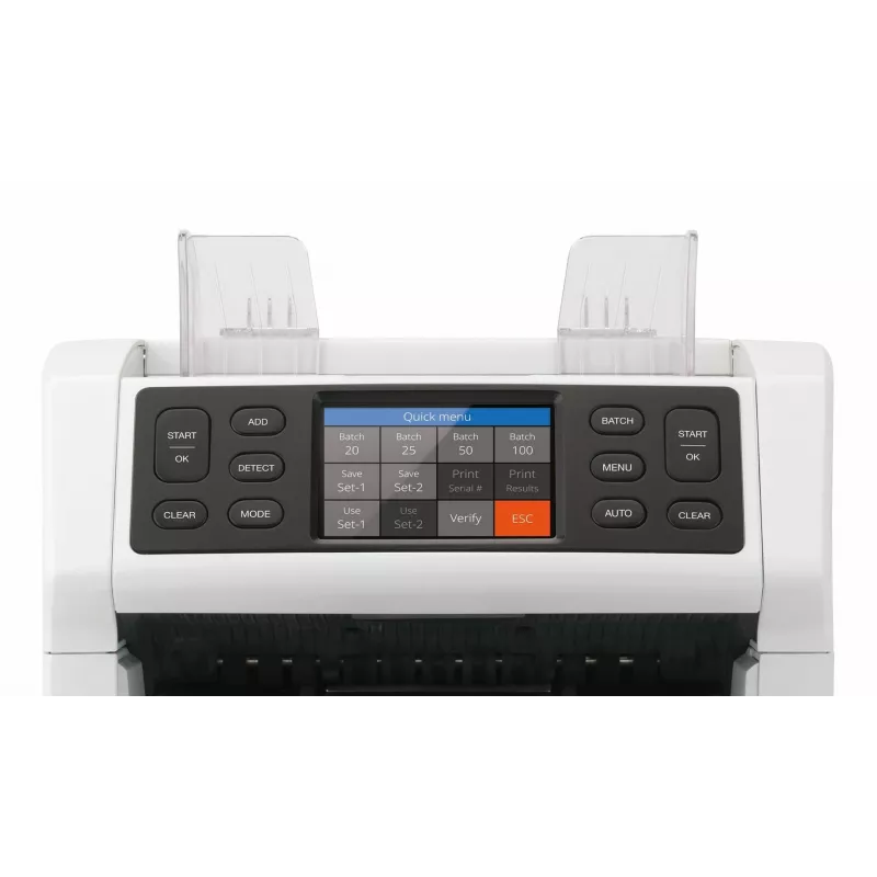Banknote counting machine Safescan 2850 White LCD AC 110-240V
