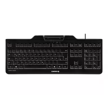 CHERRY KC 1000 SC keyboard USB QWERTZ Swiss Black