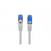 LANBERG networking cable RJ-45 to RJ-45 S/FTP PCF6A-10CC-0050-S, 0.5 m, CCA conductor, 500 MHz, LSZH, grey