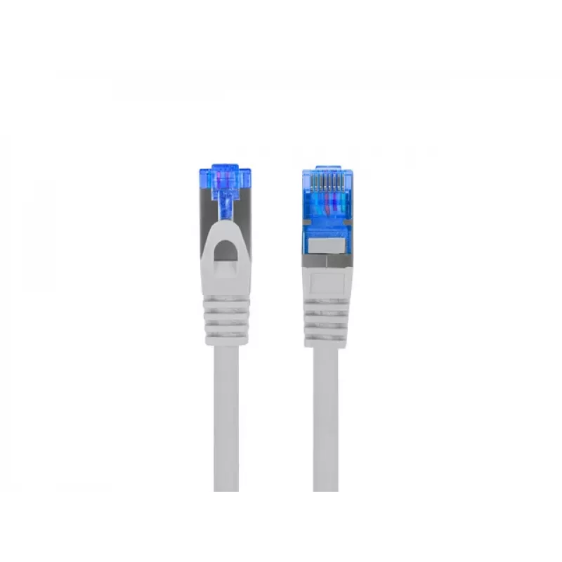 LANBERG networking cable RJ-45 to RJ-45 S/FTP PCF6A-10CC-0050-S, 0.5 m, CCA conductor, 500 MHz, LSZH, grey