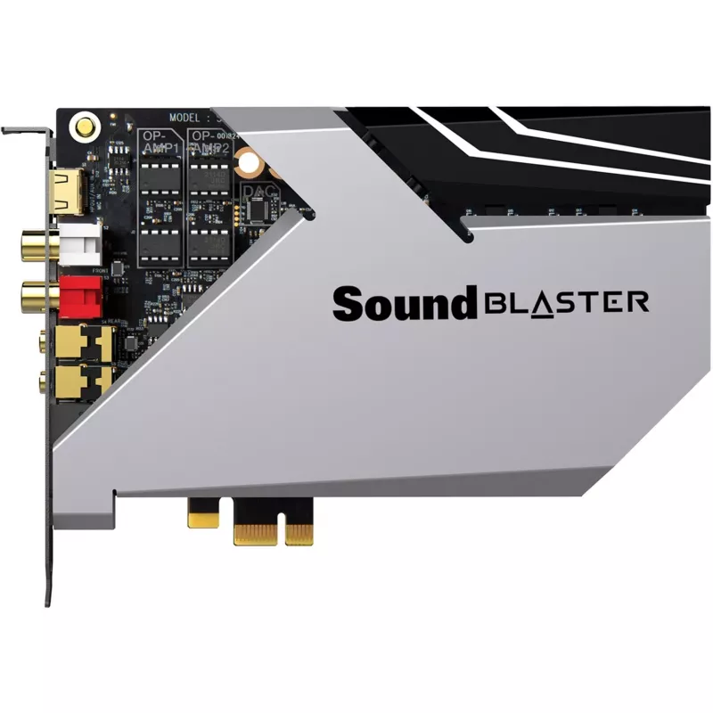 Sound card Creative Labs SoundBlaster AE-9 — 32-bit / 384 kHz playback and recording