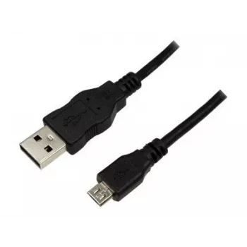 LogiLink USB 2.0 Connection Cable, 1,8 m, black USB-A Plug - USB-B Micro Plug, compliant with USB 2.0 (CU0034)