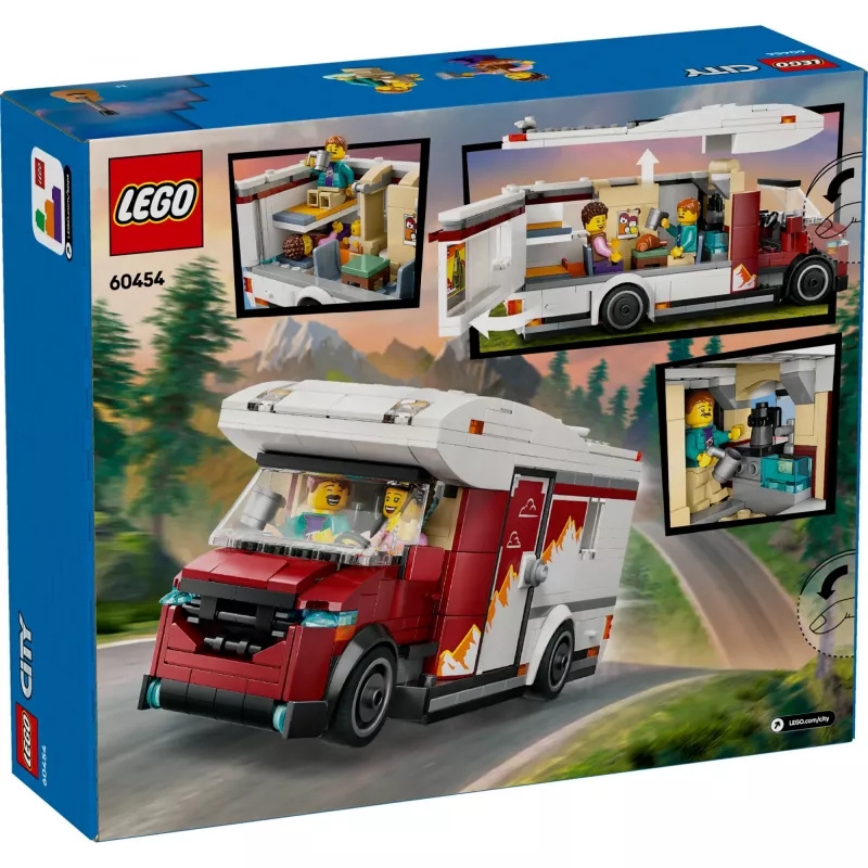 Construction toy LEGO City Adventure Camper 60454, 385 pieces, height 80 mm, for ages 6+