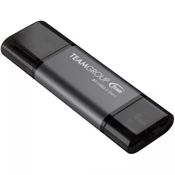 Team Group Stick Team X1 64GB USB 3.0 Dual drive - USB flash drive - 64 GB (TX1364GC01)
