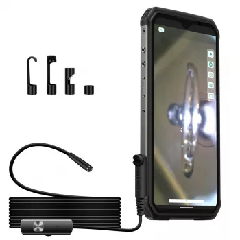 Ulefone uSmart UF-EC Endoscope Camera for Smartphones, Black
