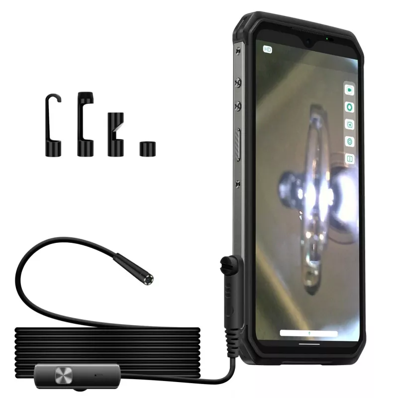 Ulefone uSmart UF-EC Endoscope Camera for Smartphones, Black