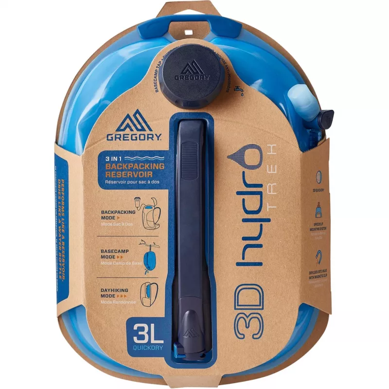 Trinkblase 3D Hydro Trek 3L, water bottle Light Blue, 3 Liter