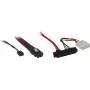 Inter-Tech - Internal SAS-Cable - SAS 6Gbit/s - Mini SAS (SFF-8087) to Internal Power Supply, 4-pin, Internal SAS, 29-pin (SFF-8482) - 50cm - Black, Red (88885001)