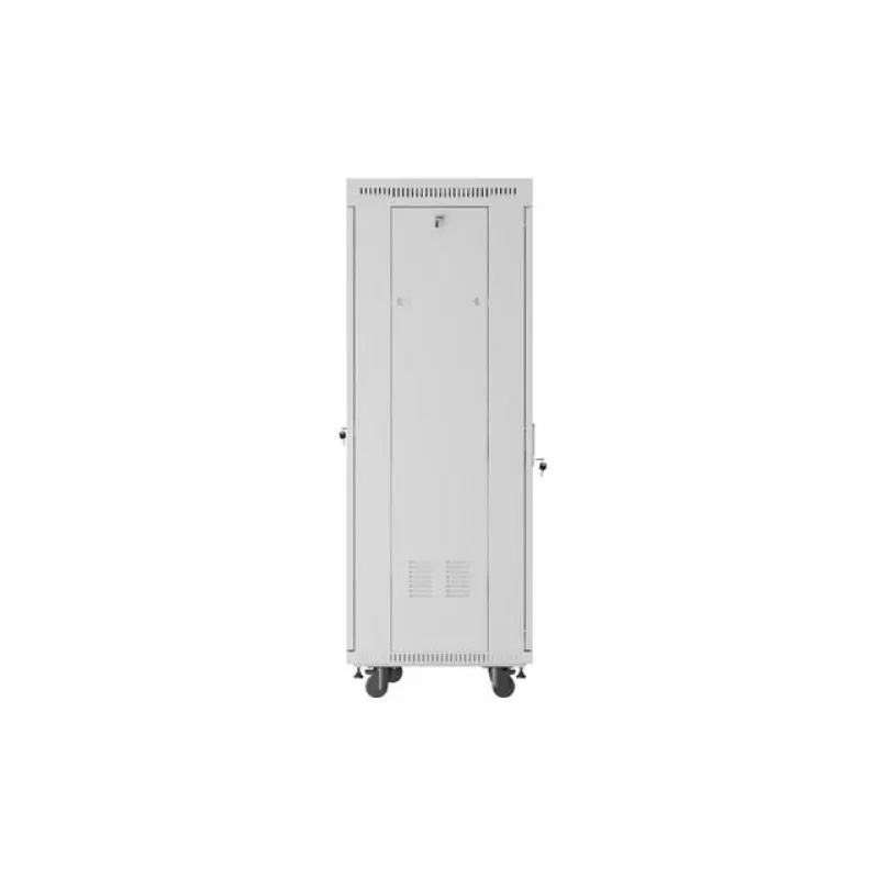 LANBERG 19 inch 32U Standing Rack Cabinet 600×600 mm Gray with Perforated Doors and LCD (Flat Pack)