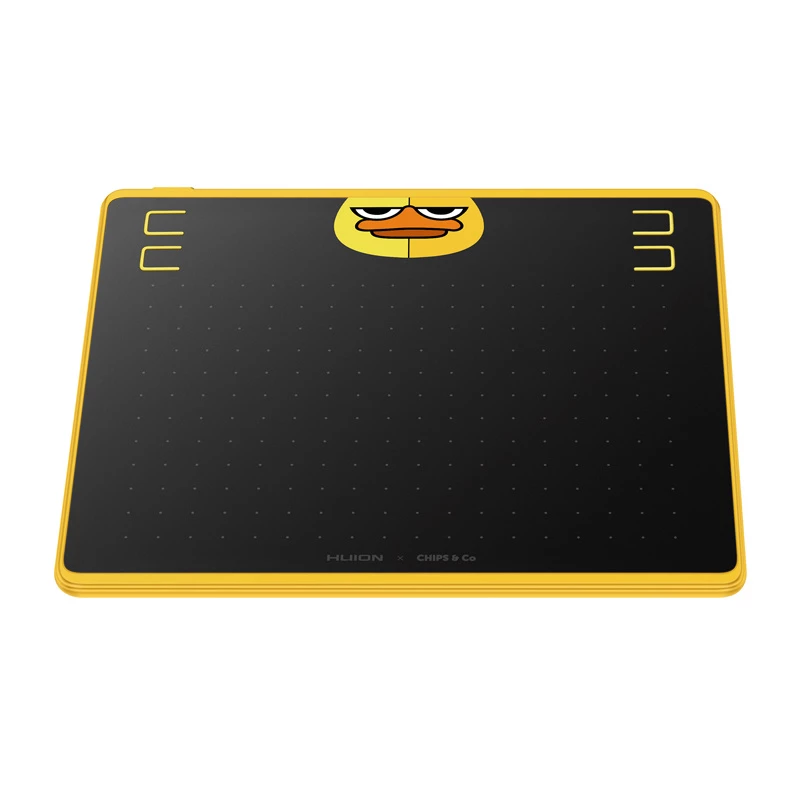 Graphics Pen Tablet HUION HS64 Special Edition Black Yellow