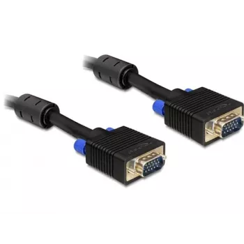 VGA Cable DeLOCK 5m, VGA (D-Sub) Black, 82559