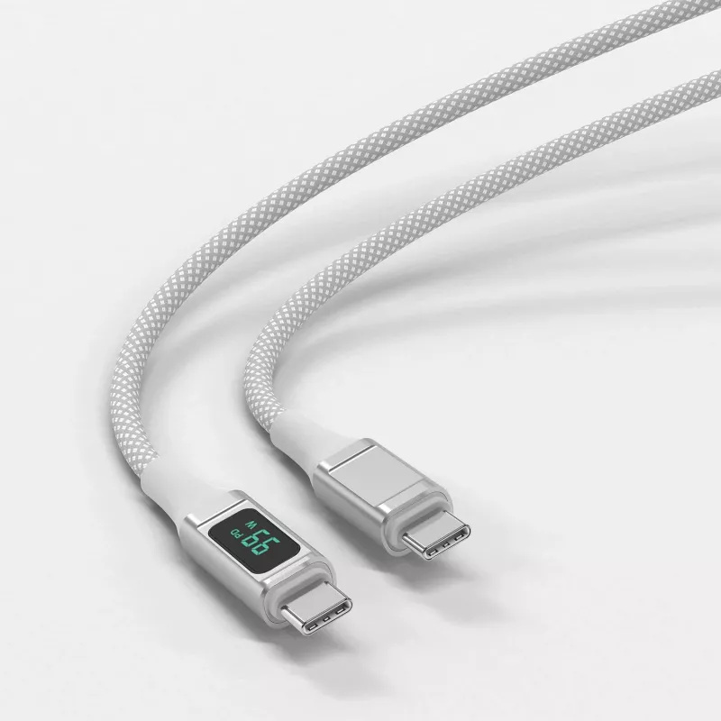 4smarts USB-C auf USB-C Cable DigitCord 100W 1.5m. wei