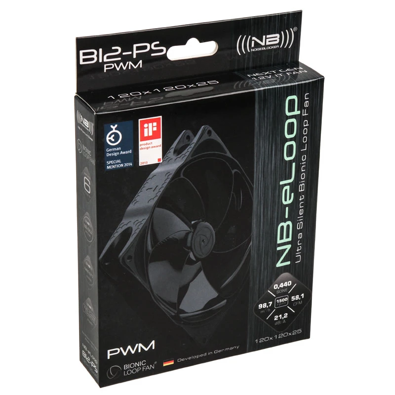 Fan Noiseblocker B12-PS-BL