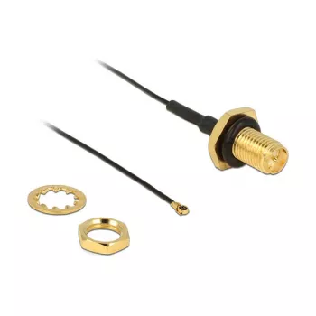 Coaxial Cable DeLOCK 0.2m RP-SMA/MHF IV