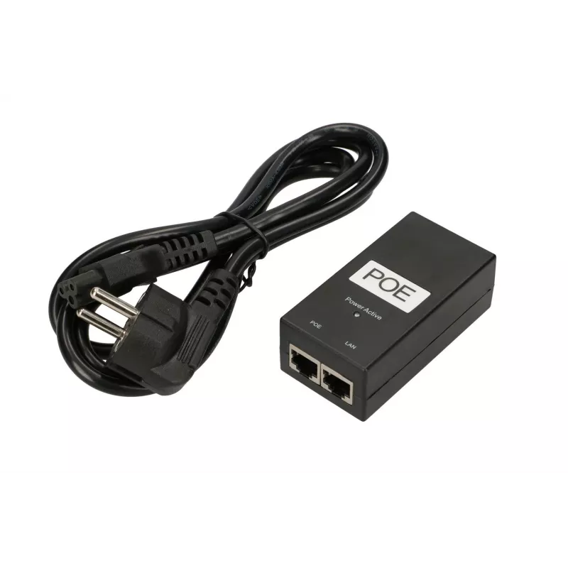 Extralink PoE Power supply POE-24-12W 24V 0.5A 12W AC cable included