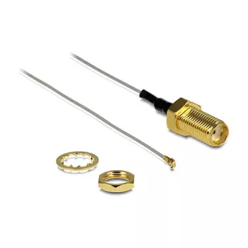 Coaxial Cable DeLOCK 88812 0.2 m MHF III (I-PEX) SMA Grey