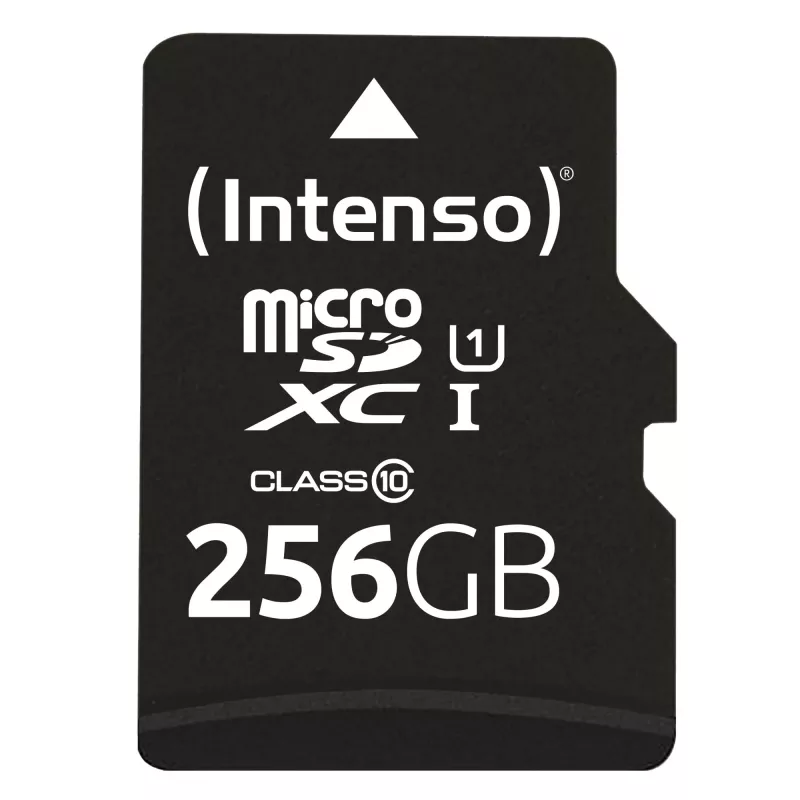 Flash Memory Intenso 256GB UHS-I microSD Performance Class 10