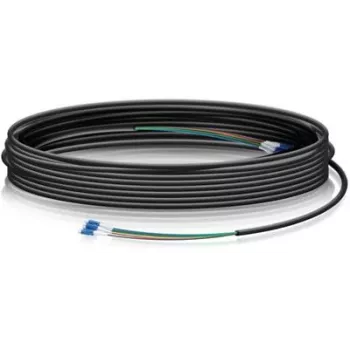 Single-Mode LC Fiber Cable Ubiquiti FC-SM-300 91.44 m Black