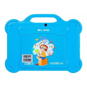 Tablet BLOW KidsTAB10 10.1 inch Full-size tablet, 10.1 inch IPS 1200x1920, Android 12, 4GB RAM, 64GB eMCP, 4G (MicroSIM), 6000 mAh, Astral Blue
